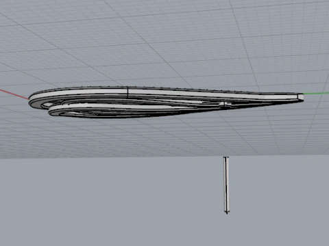 842 Earrings 3D Print Model