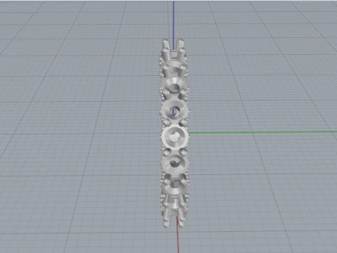 843 Ring 3D Print Model