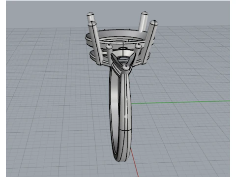 844 Ring 3D Print Model