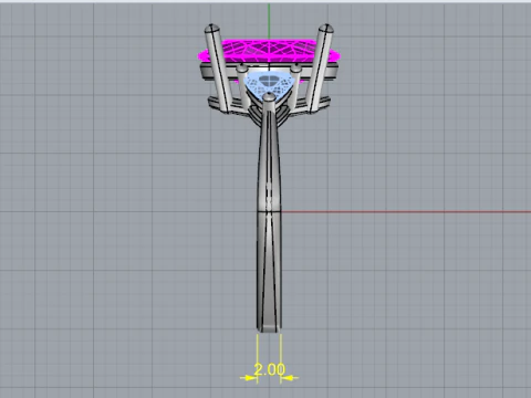 844 Ring 3D Print Model