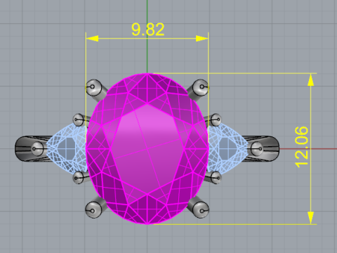 844 Ring 3D Baskı Modeli