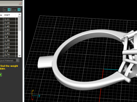 844 Ring 3D Baskı Modeli