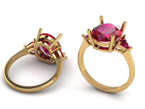 844 Ring 3D Baskı Modeli