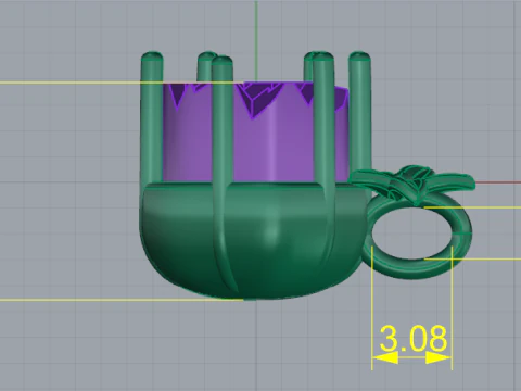 804 Pendant 3D Print Model