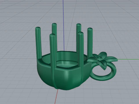 804 Pendant 3D Print Model