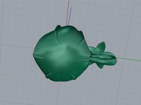 804 Pendant 3D Print Model