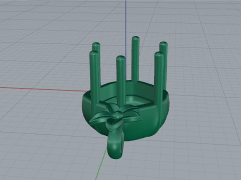 804 Pendant 3D Print Model