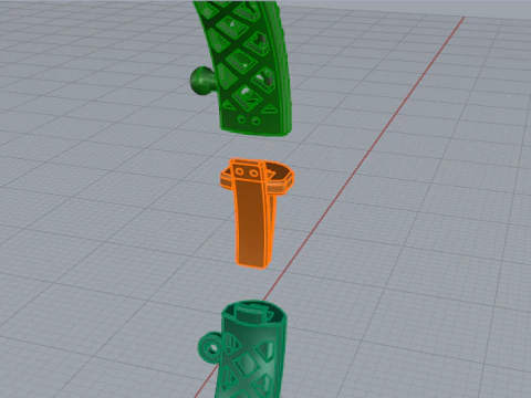 807 Bracelet 3D Print Model