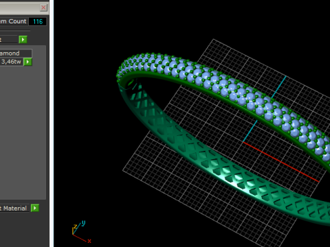 807 Bracelet 3D 打印模型