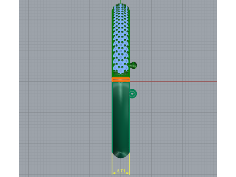 807 Bracelet 3D 打印模型