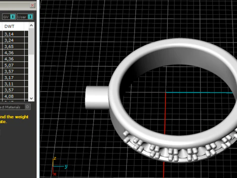 808 Rings 3D Print Model