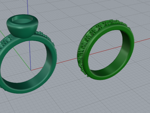 808 Rings 3D Принт Модель