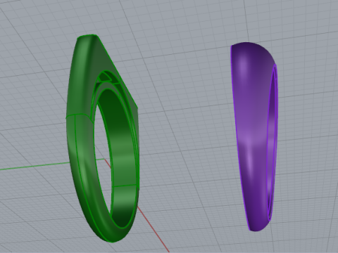 810 Ring Modelo de Impressão 3D