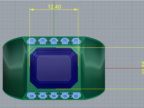 811 Y&uuml;z&uuml;k 3D Baskı Modeli