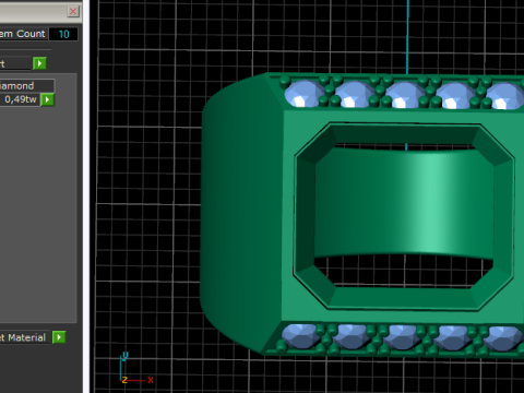 811 Ring 3D Print Model
