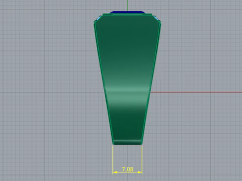 811 Y&uuml;z&uuml;k 3D Baskı Modeli