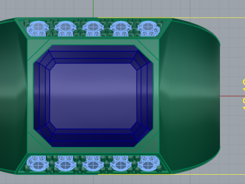 811 Ring 3D Print Model