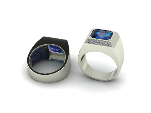 811 Ring 3D Print Model