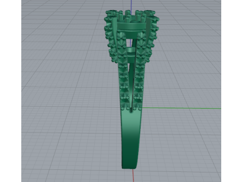 812 Ring Modello di stampa 3D