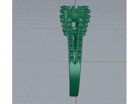 812 Ring 3D Print Model