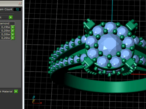 812 Ring 3D Print Model