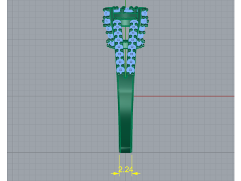 812 Ring Modello di stampa 3D