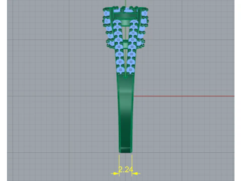 812 Ring 3D Print Model