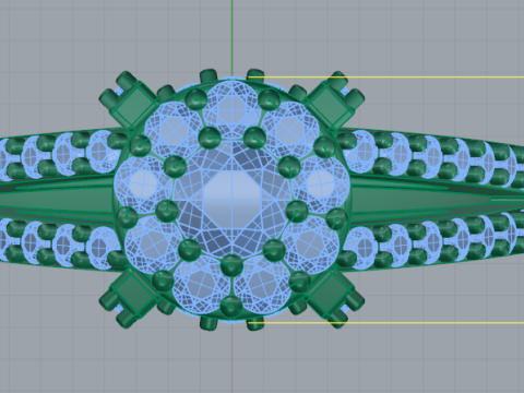 812 Ring Modello di stampa 3D