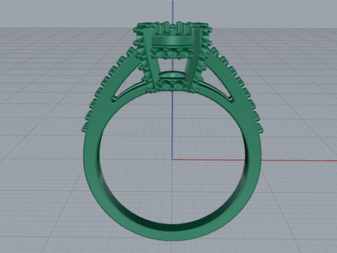 812 Ring Modello di stampa 3D
