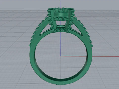 812 Ring 3D Print Model