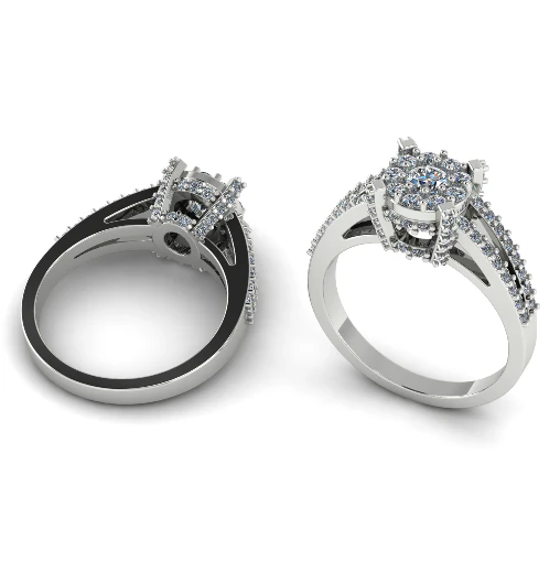 812 Ring 3D Print Model .c4d .max .obj .3ds .fbx .stl .blend 