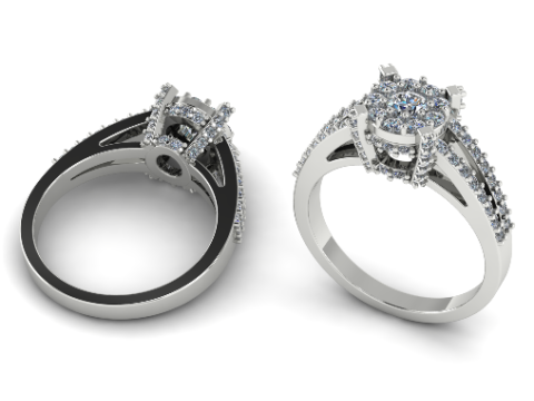 812 Ring Model Cetak 3D