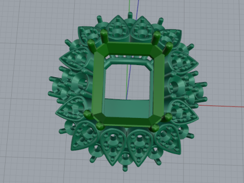 813 Ring 3D Baskı Modeli