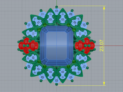 813 Ring 3D Print Model