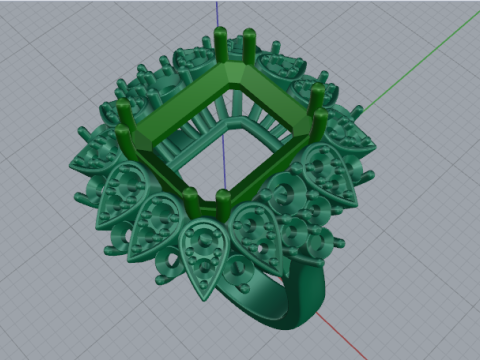 813 Ring 3D Baskı Modeli