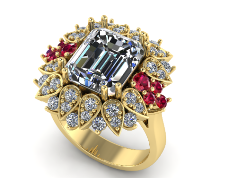 813 Ring 3D Baskı Modeli