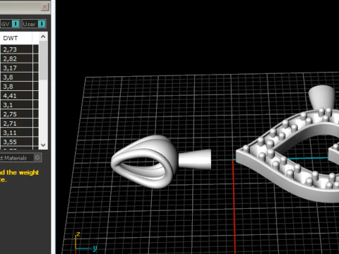 815 Pendant heart 3D Print Model