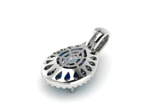 817 Pendant 3D Print Model