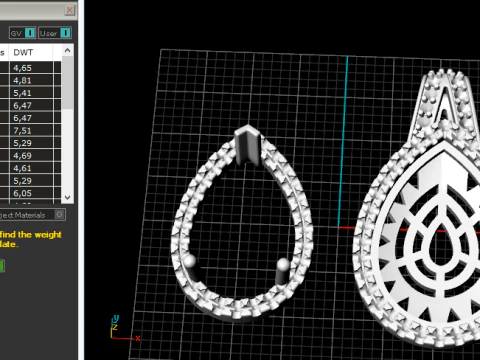 817 Pendant 3D Print Model
