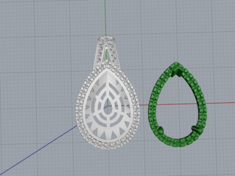 817 Pendant Modello di stampa 3D