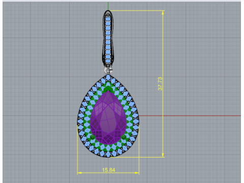 818 Earrings 3D 打印模型
