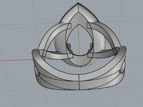 819 Ring 3D Print Model