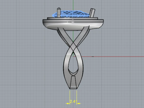 819 Ring 3D Print Model