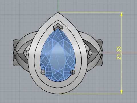 819 Ring 3D Print Model