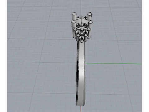 822 Soliter ring 3D Print Model