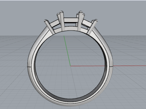 823 Ring 3D Baskı Modeli