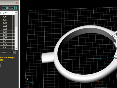 823 Ring 3D Baskı Modeli