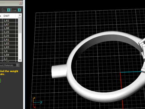 823 Ring 3D Print Model
