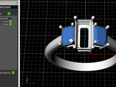 823 Ring 3D Baskı Modeli