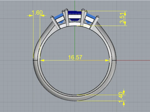 823 Ring 3D Print Model